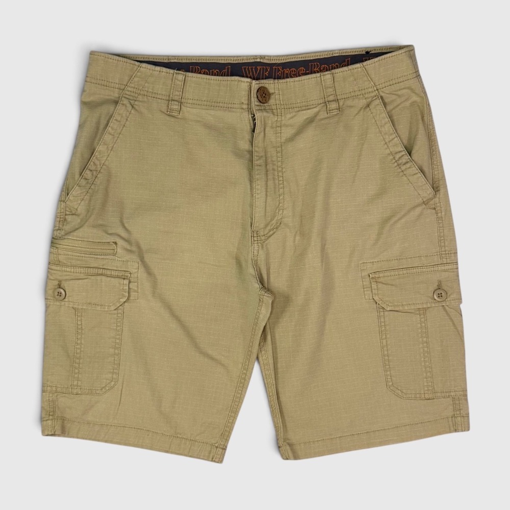 WearFirst Utility Cargo Shorts - Men's - 38 - Khaki Tan